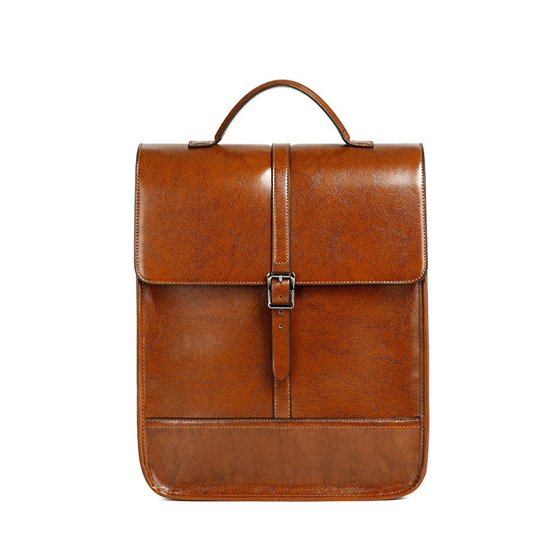 Rory’s Reading Room – Retro Leather Backpack