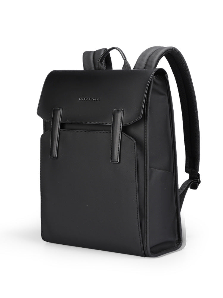 Waterproof Laptop & Book Leather Backpack