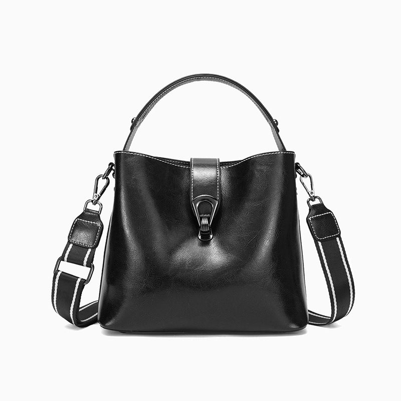 The Reputation Edit – Cowhide Leather Bucket Bag