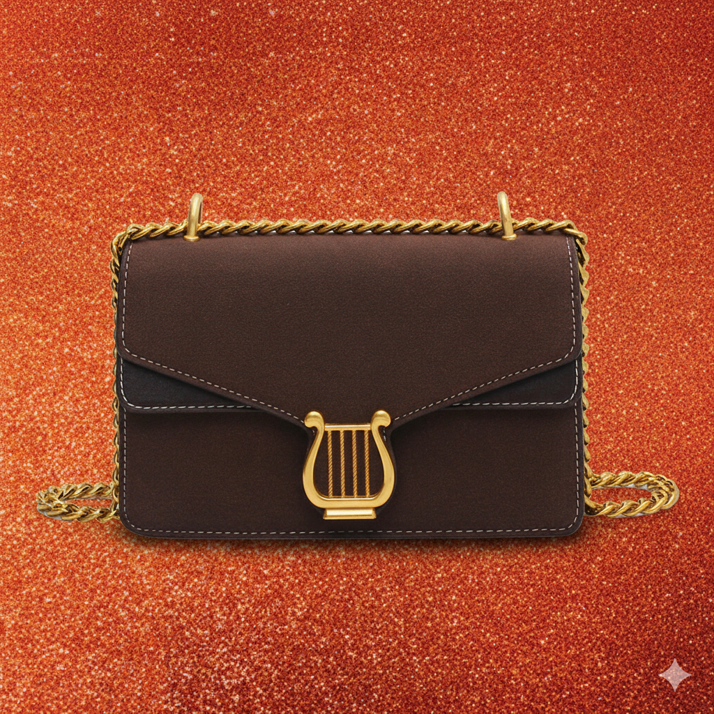 Vintage Verse – Chain Crossbody Bag