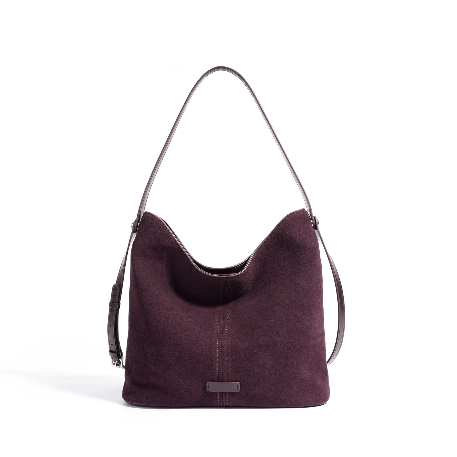 Levitating Luxe – Suede Bucket Crossbody