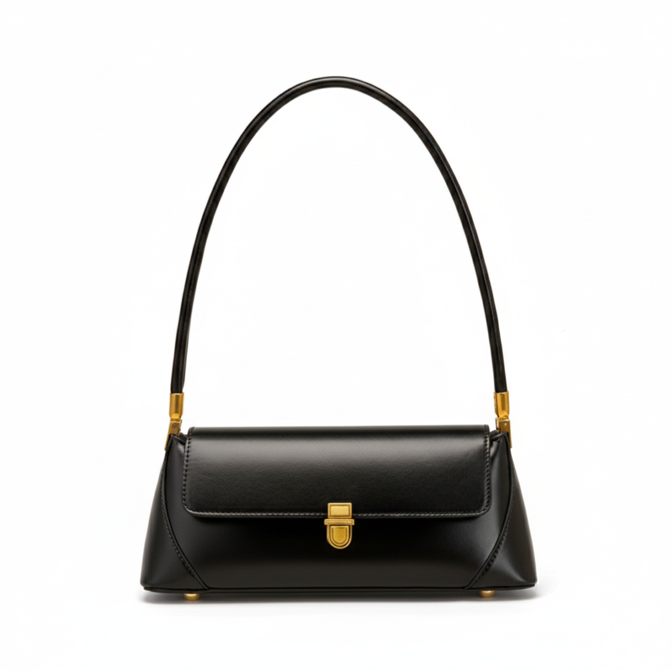 Upper East Chic – Luxe Leather Shoulder Bag