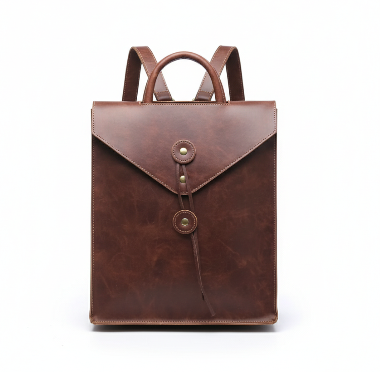 The Owl Post Satchel – Leather Wizarding Backpack