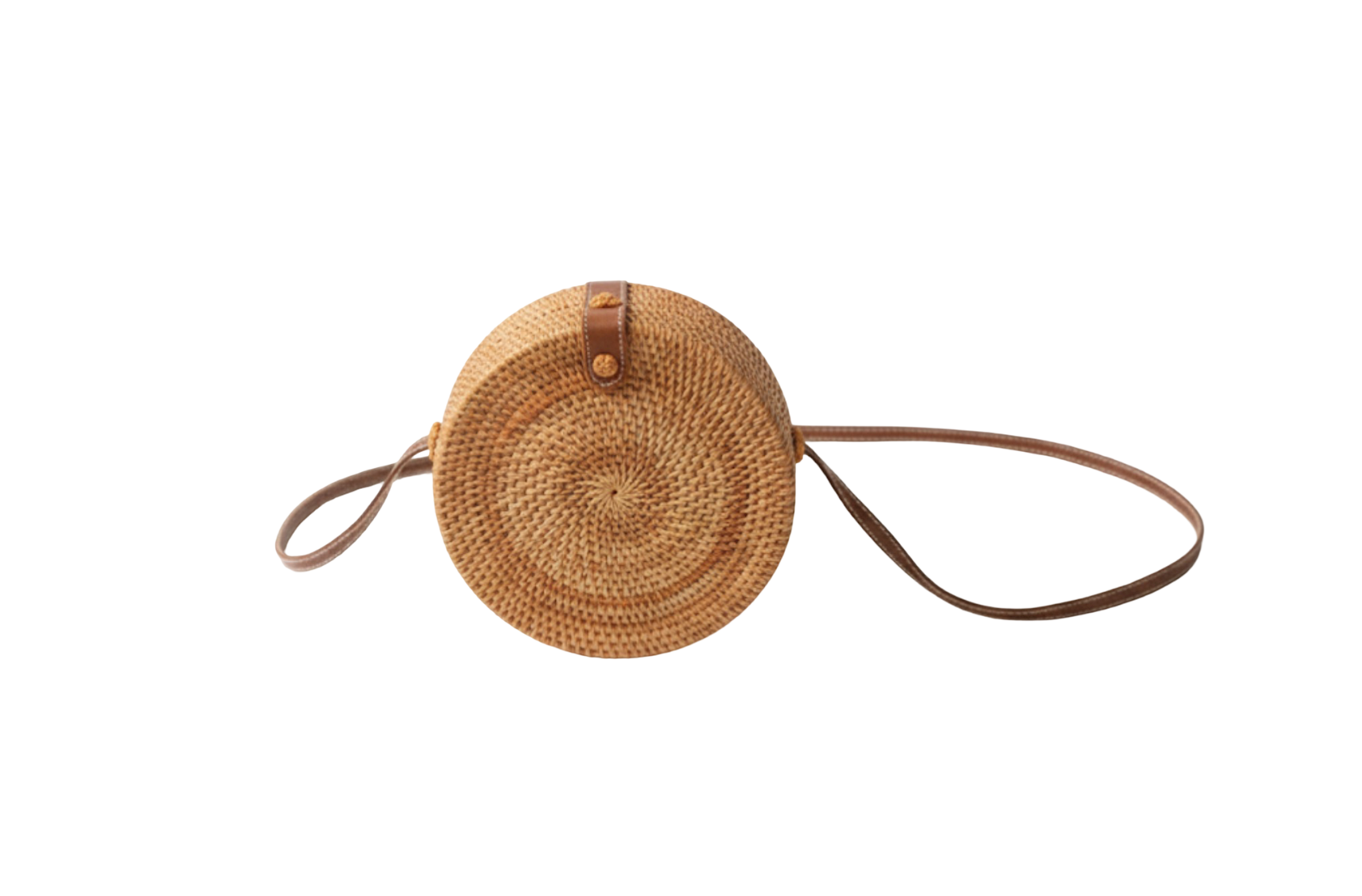 West Coast Weekender – Rattan Crossbody Bag