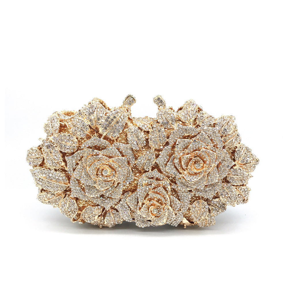 Only Girl – Diamond Rose Evening Bag