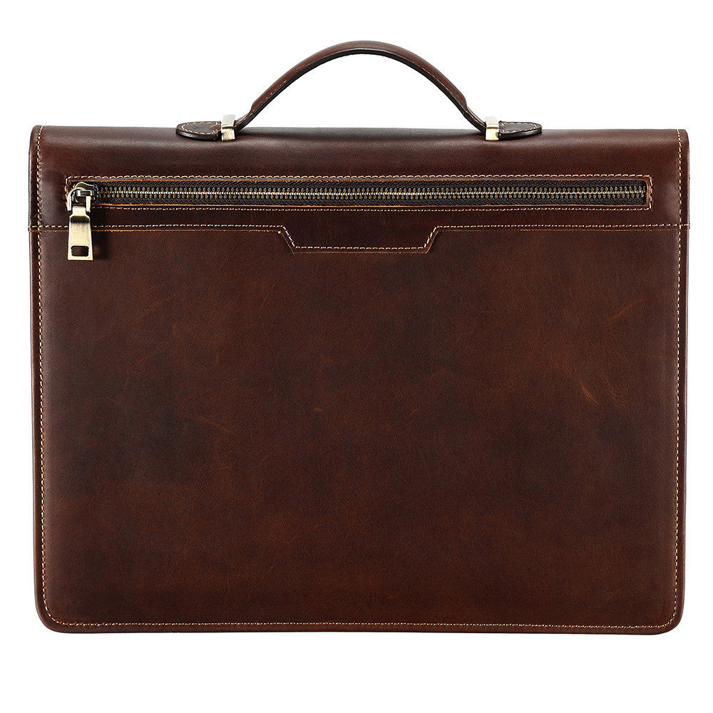 Another Draft – Architect Top Layer Cowhide Briefcase