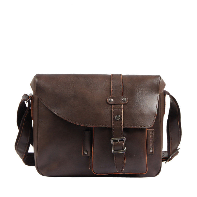 Breaking Boundaries – Vintage Cowhide Satchel