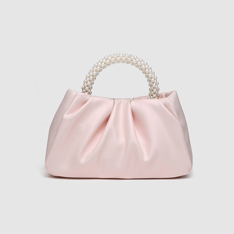 Cloud Nine – Elegant Pearl Handle Mini Bag