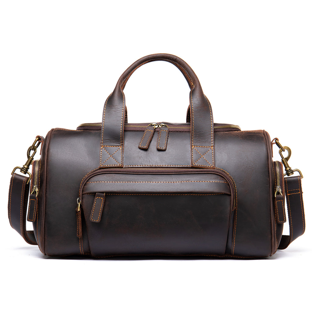 Eight Miles to Gate A – Leather Consultant Weekender Bag