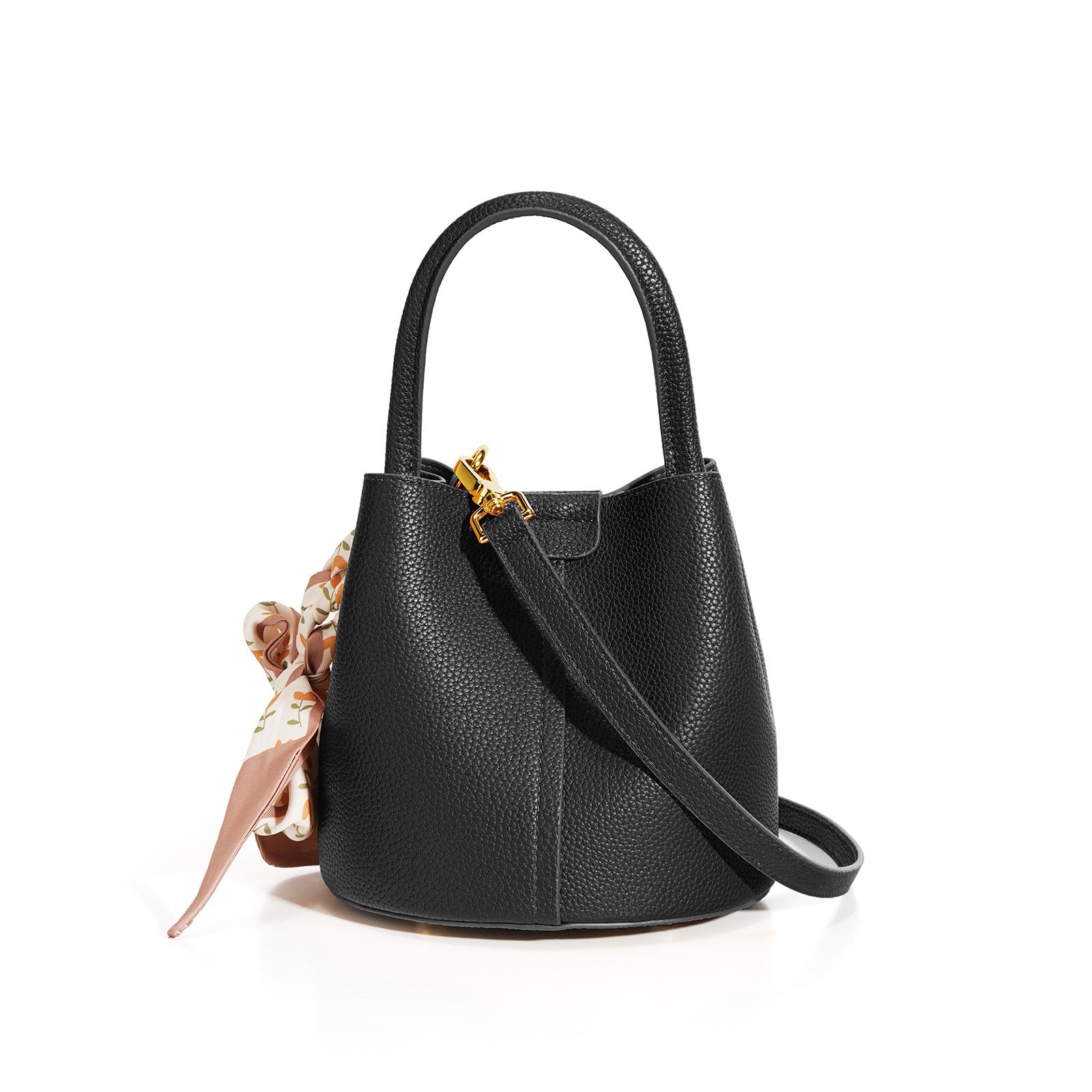 Brat Glow – Statement Genuine Leather Bucket Bag with Attitude
