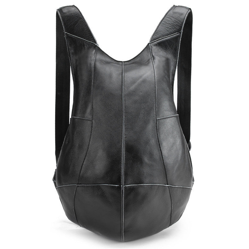 Lose Yourself in Notes  – Modernist Cowhide Backpack