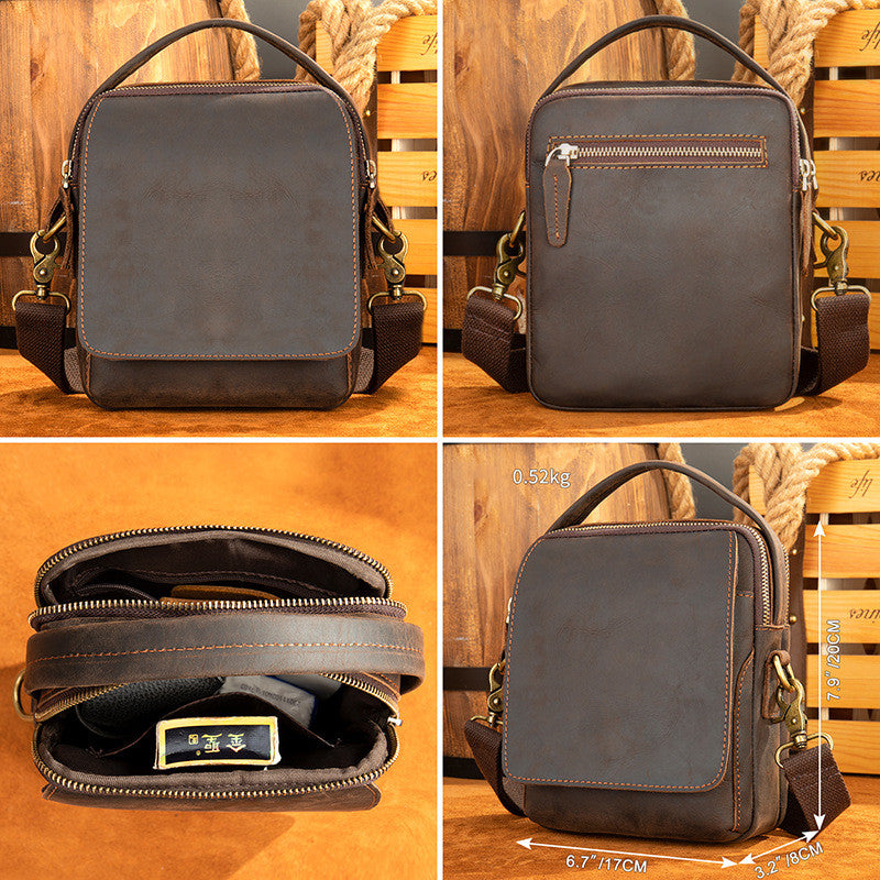 The Steve Energy Leather Crossbody Bag