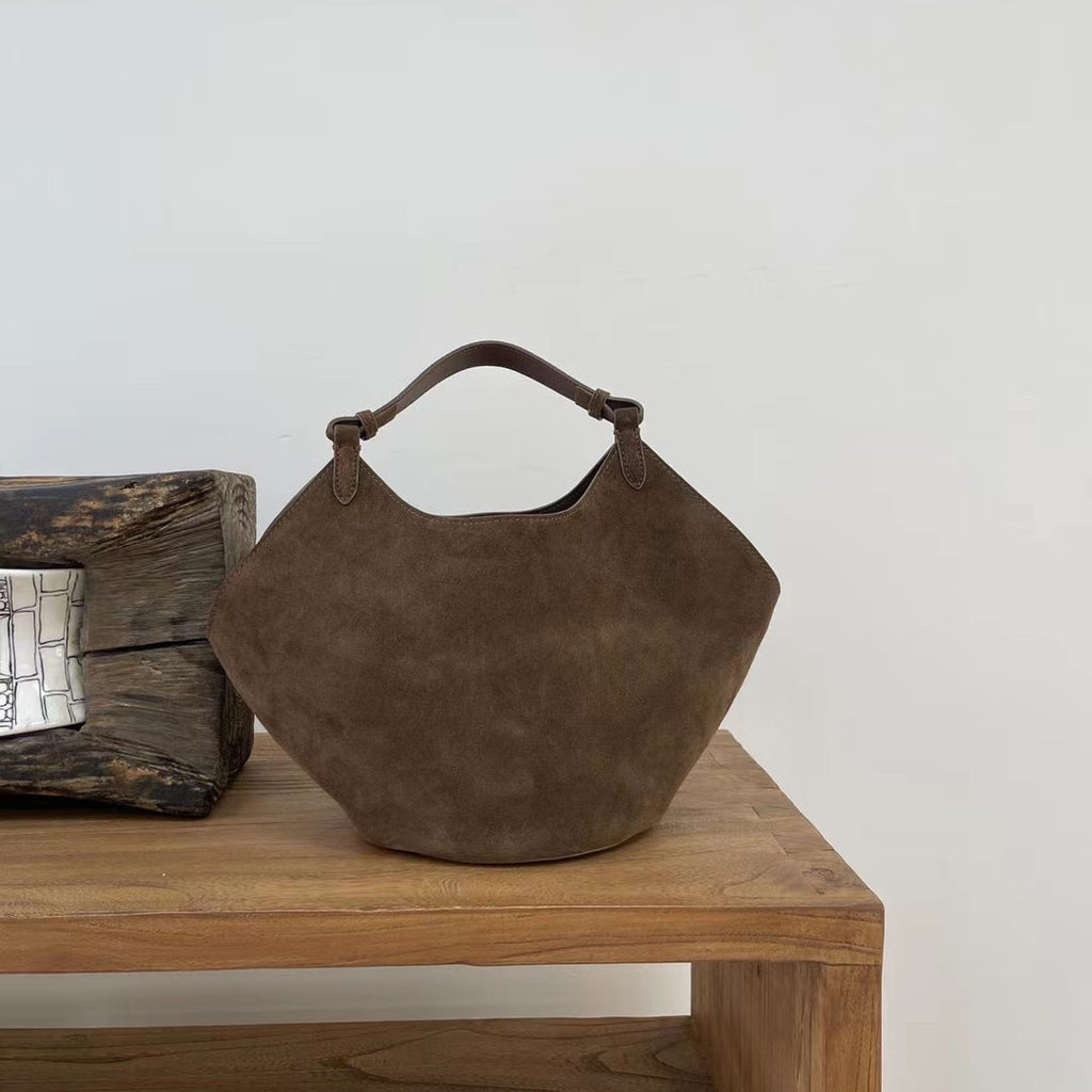 The Willow Drift Leather Bucket Bag