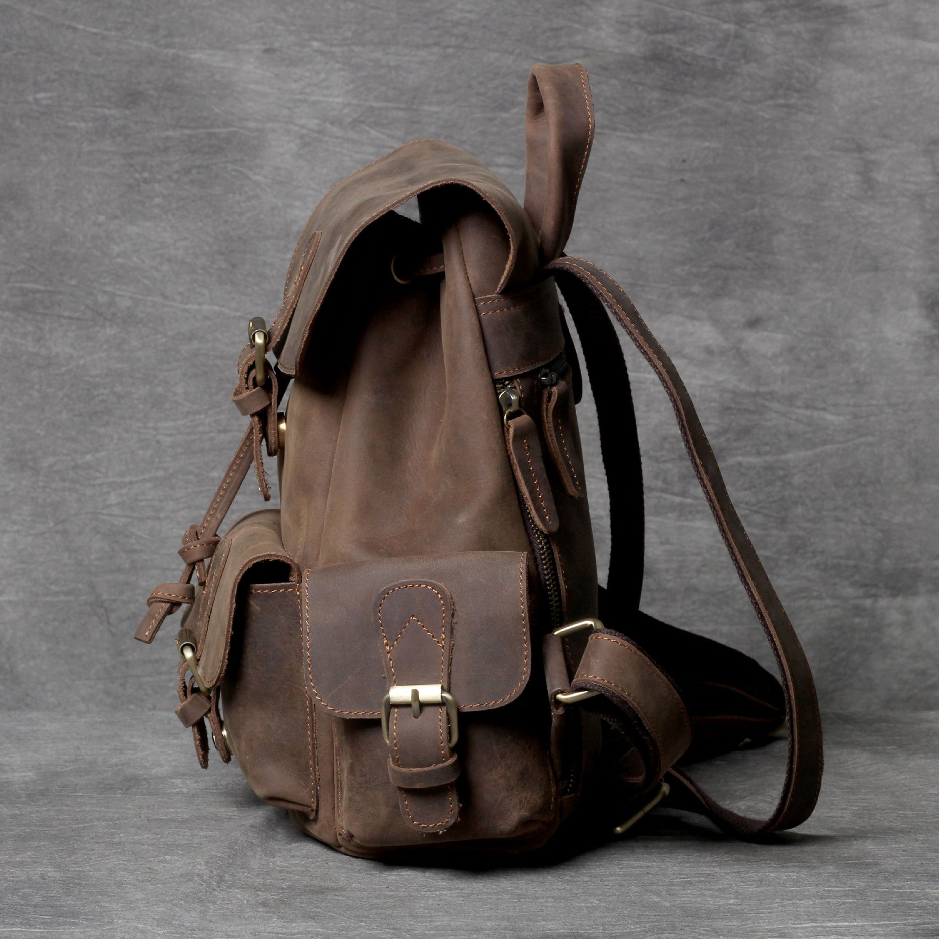 The August Road Leather Backpack