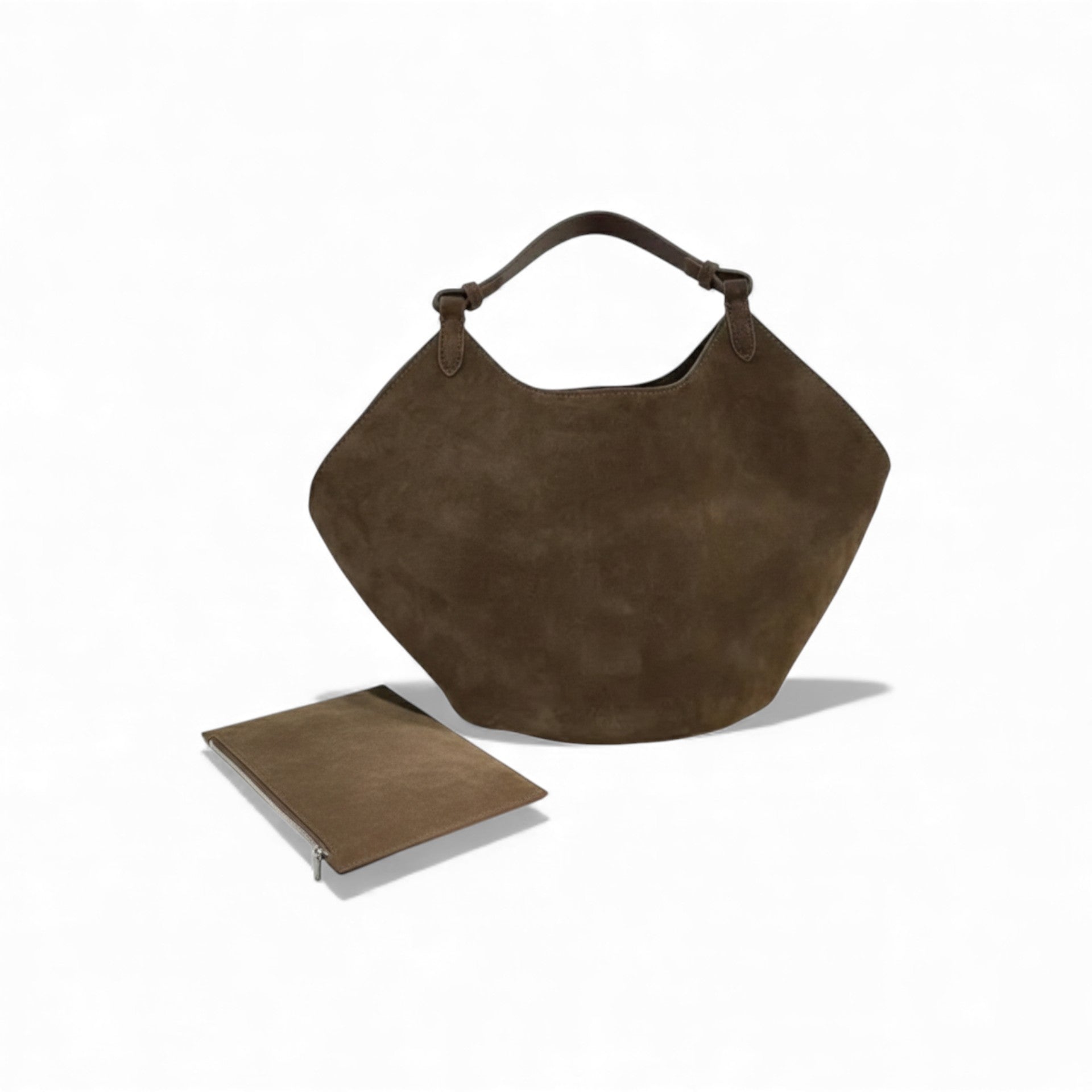 The Willow Drift Leather Bucket Bag