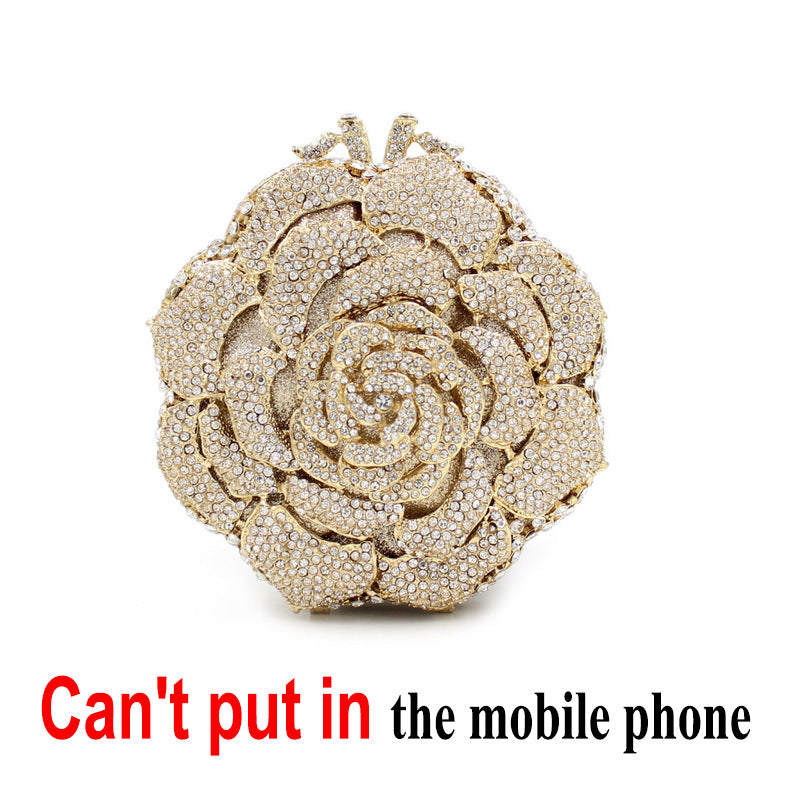 The Rose Dawson Golden Rose Clutch