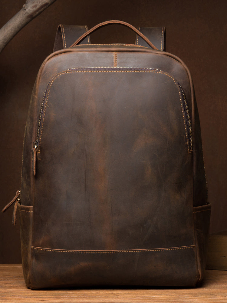 Dunphy Design Deck – Leather Marketing Backpack