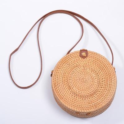 West Coast Weekender – Rattan Crossbody Bag