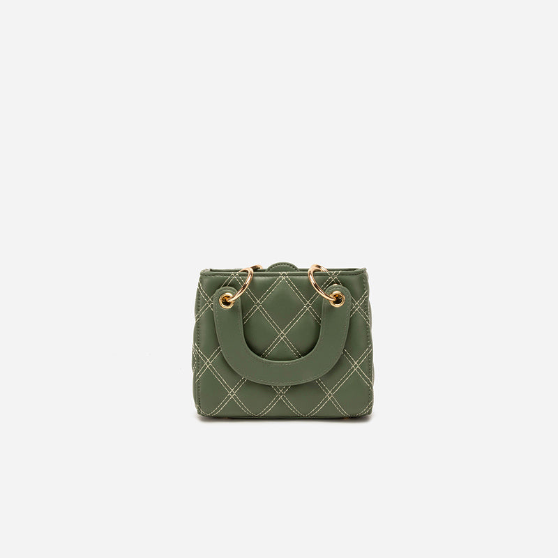 Little Dragonfire – Quilted Chain Mini Tote