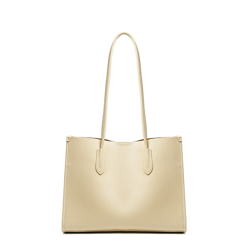 The Monica Clean Lines Leather Tote
