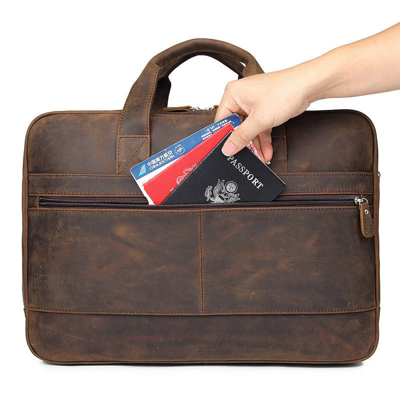 Better Call Bound – Crazy Horse Laptop Bag