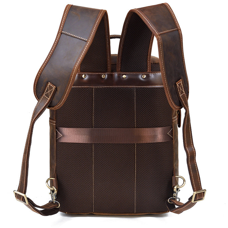 Pivot Your Plans – Leather Architecture Draft Backpack