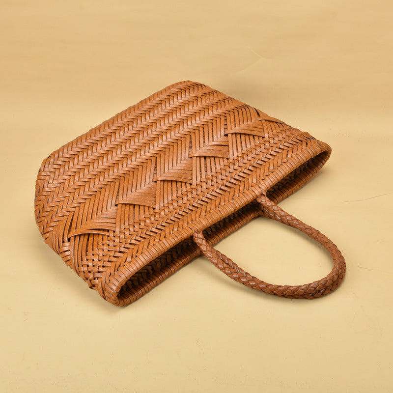 The One with the Market Stroll – Woven Tote Bag