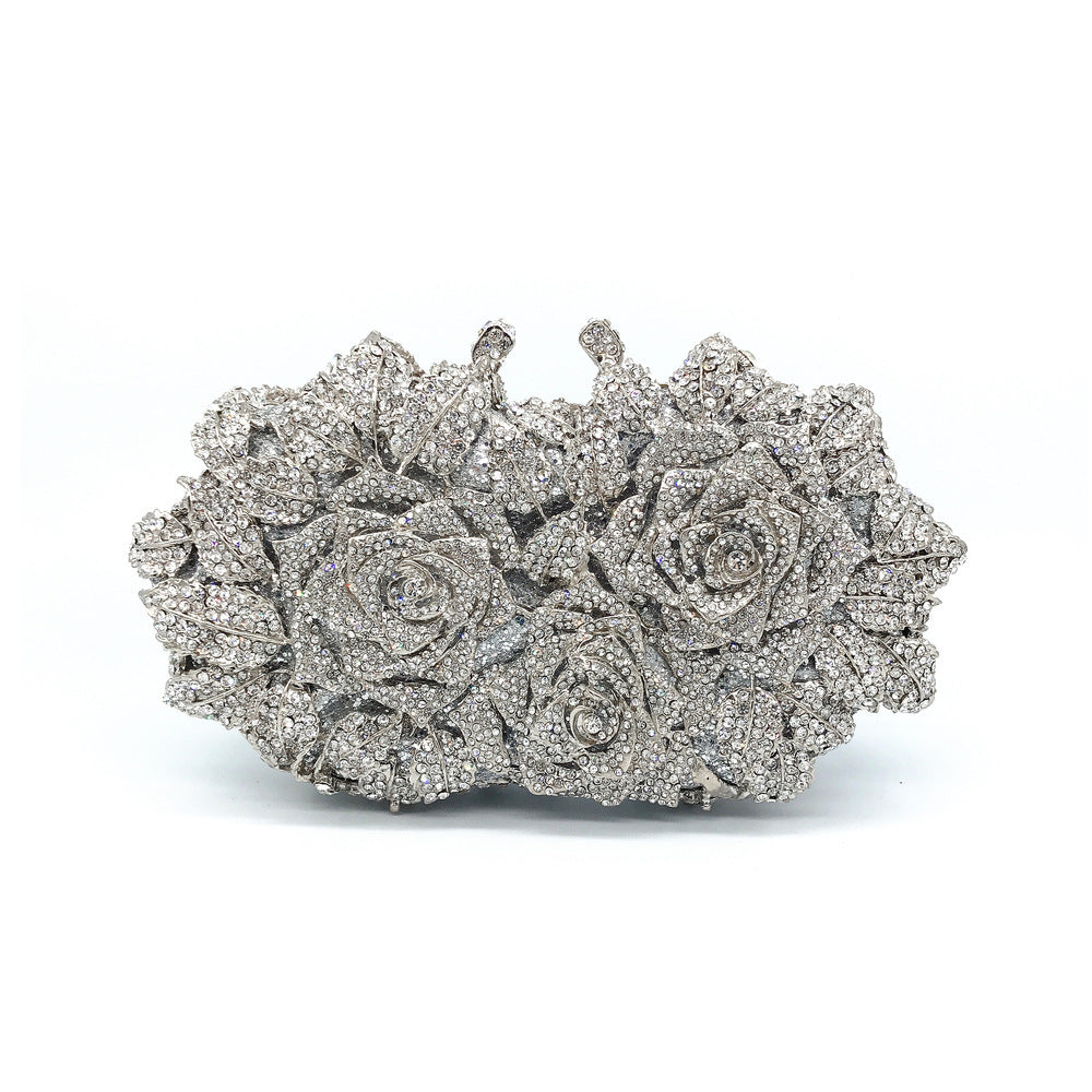 Only Girl – Diamond Rose Evening Bag