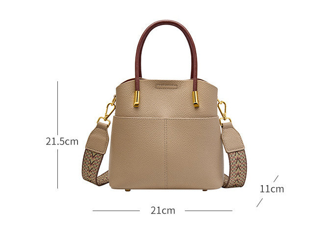 Willow Workspace – Leather Bucket Tote