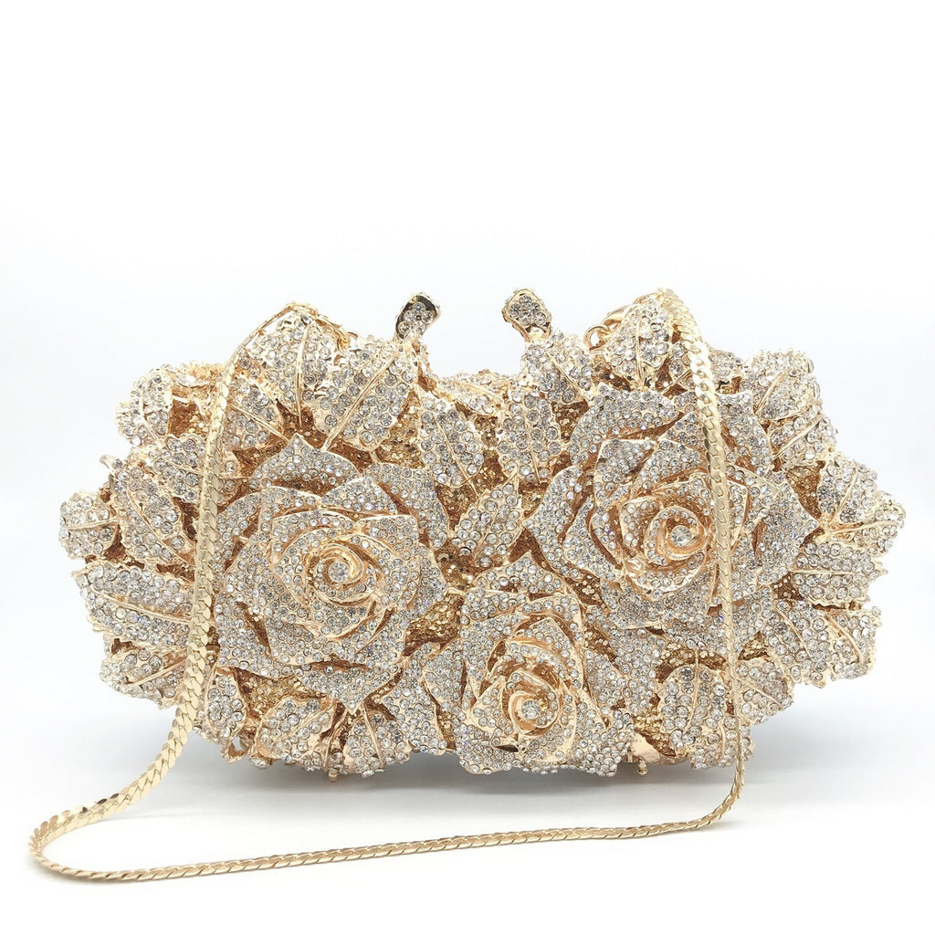 Only Girl – Diamond Rose Evening Bag