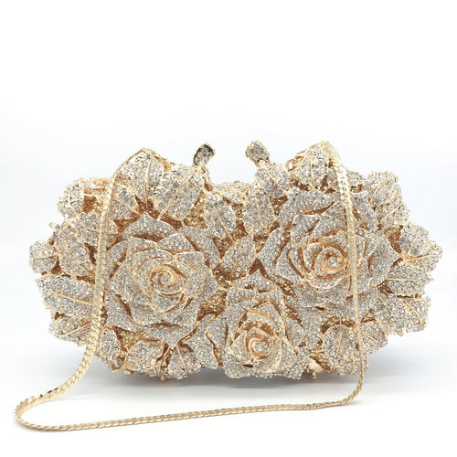 Only Girl – Diamond Rose Evening Bag