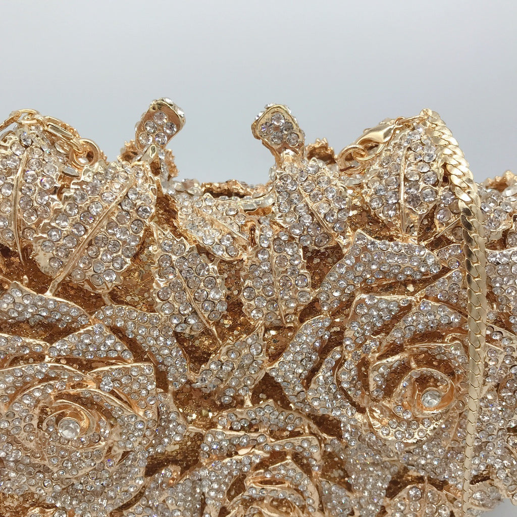 Only Girl – Diamond Rose Evening Bag