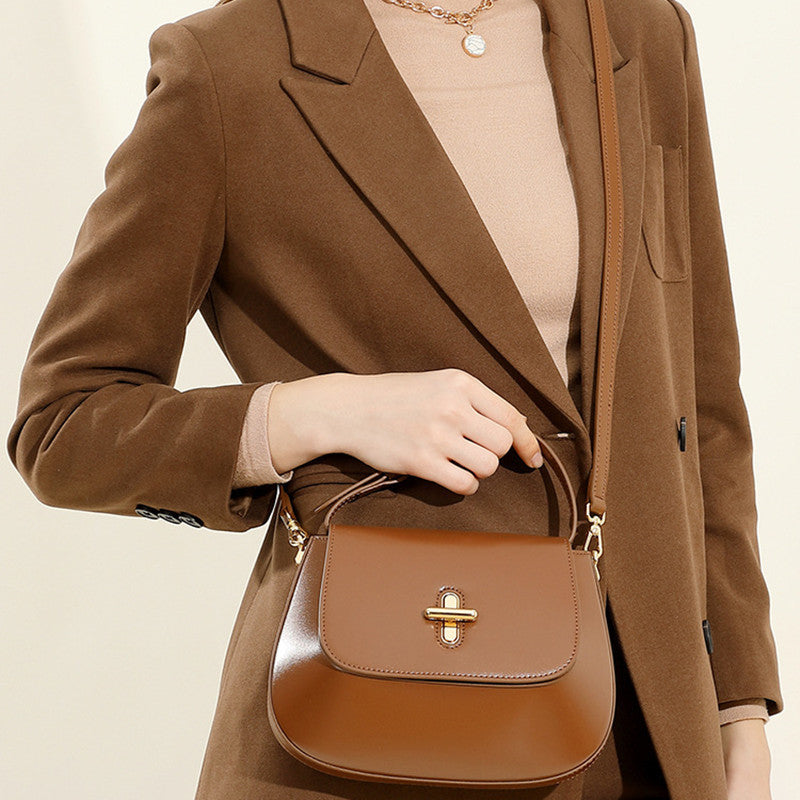 Riverside Secrets – Leather Messenger Bag