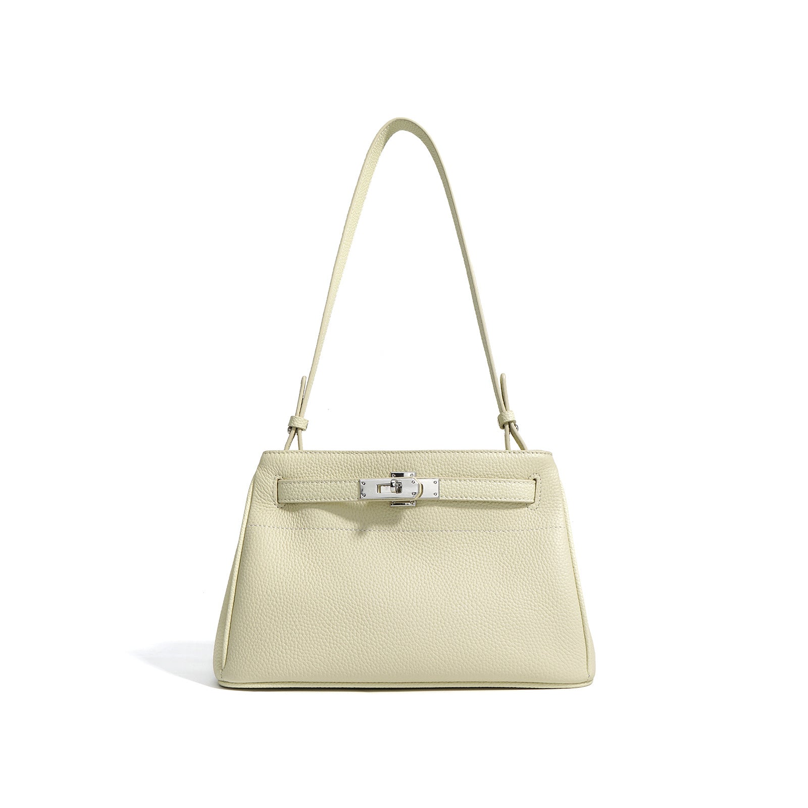 The Waldorf Lock Leather Shoulder Bag