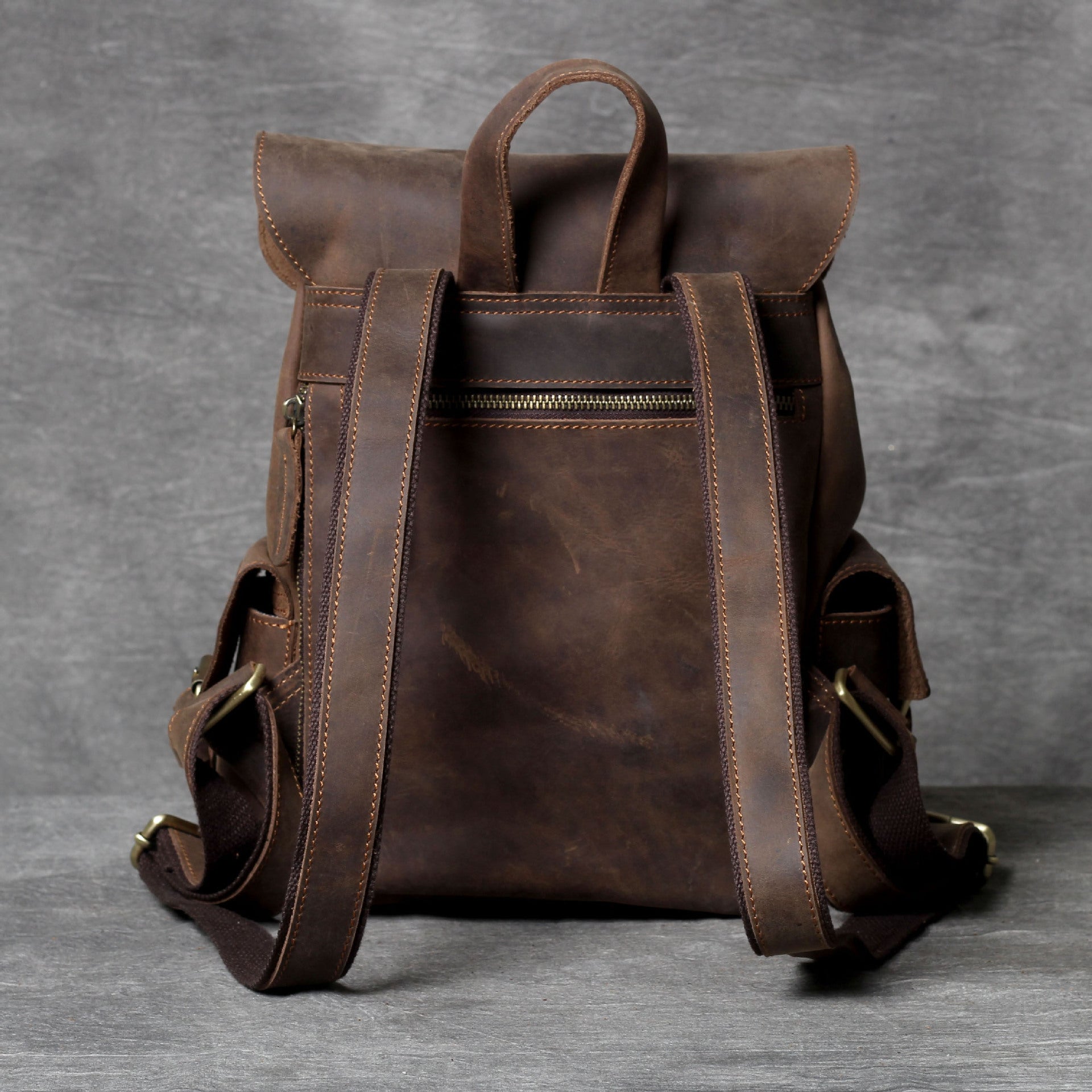 The August Road Leather Backpack