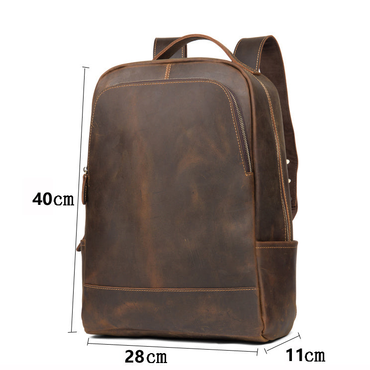Dunphy Design Deck – Leather Marketing Backpack