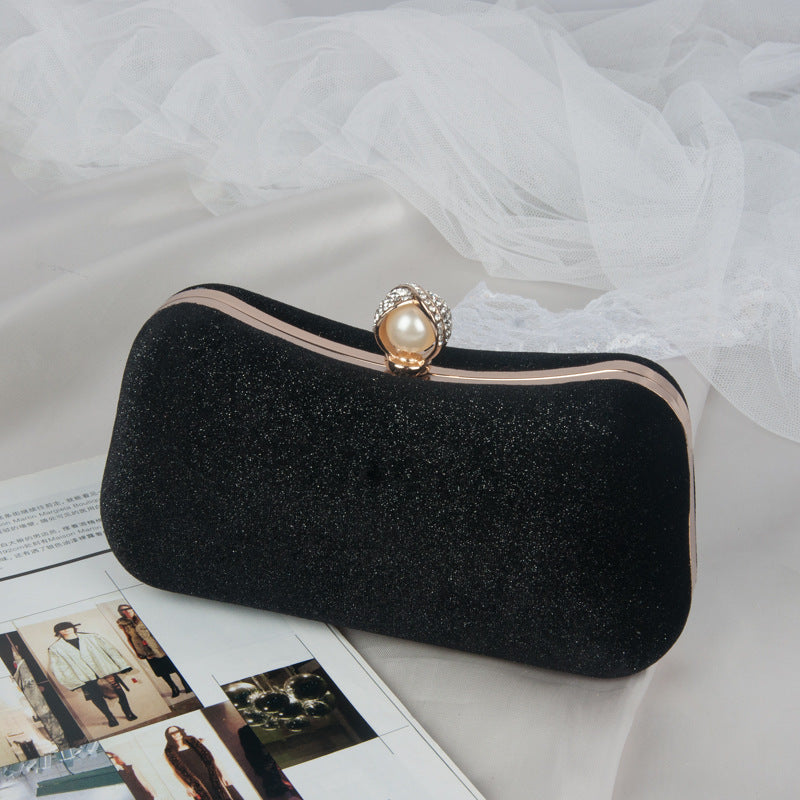 Velvet hot vintage lady handbag