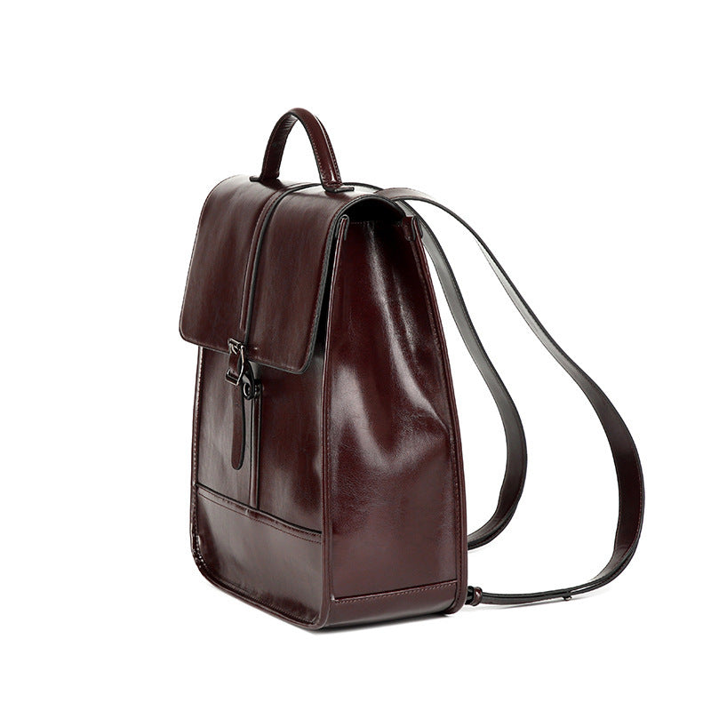 Rory’s Reading Room – Retro Leather Backpack