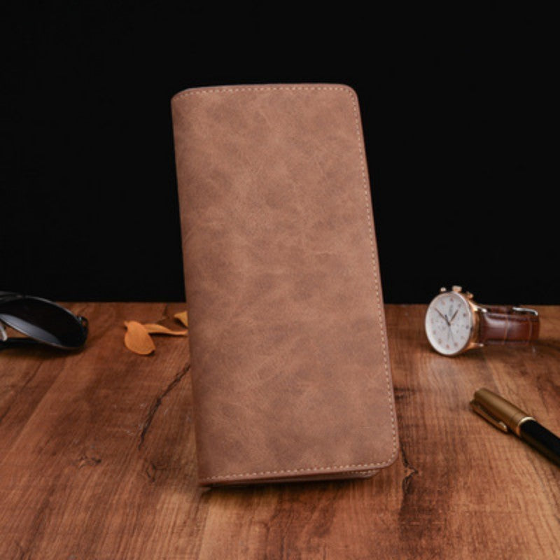 Power Play – Genuine Leather Long Wallet for Professionals
