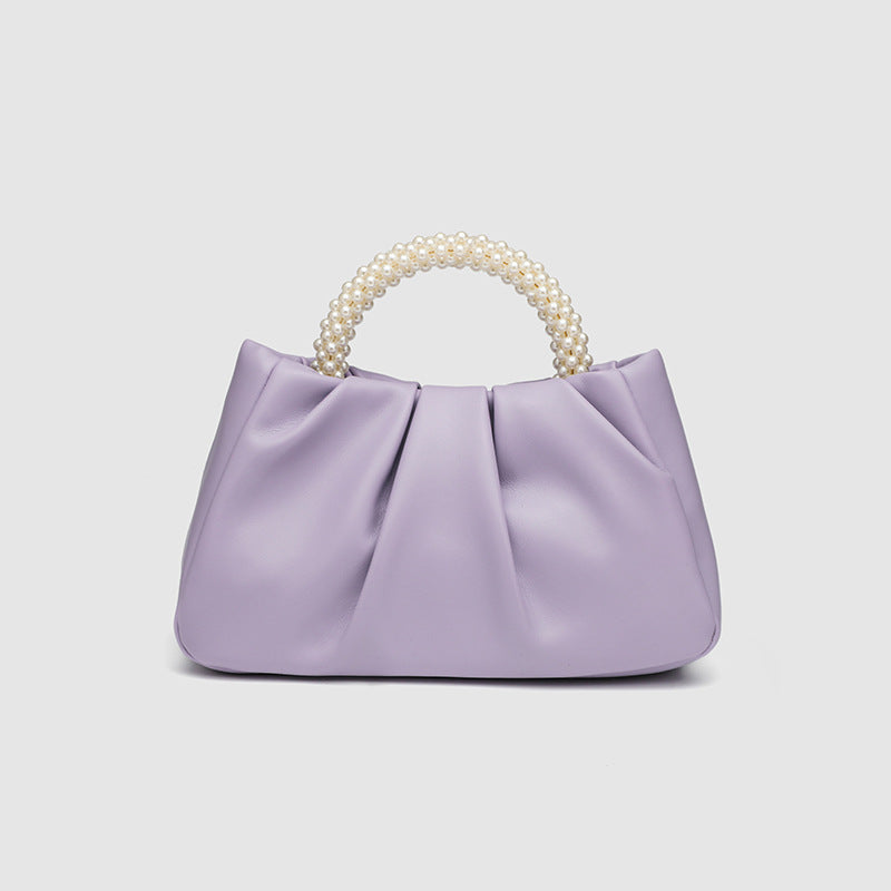 Cloud Nine – Elegant Pearl Handle Mini Bag