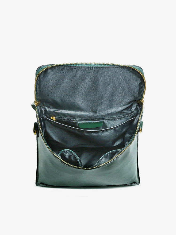 The Elite Edit – Polished Green Schoolbag