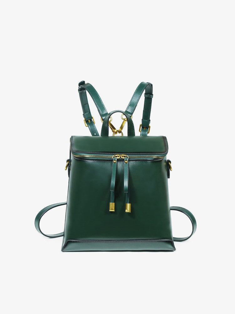 The Elite Edit – Polished Green Schoolbag