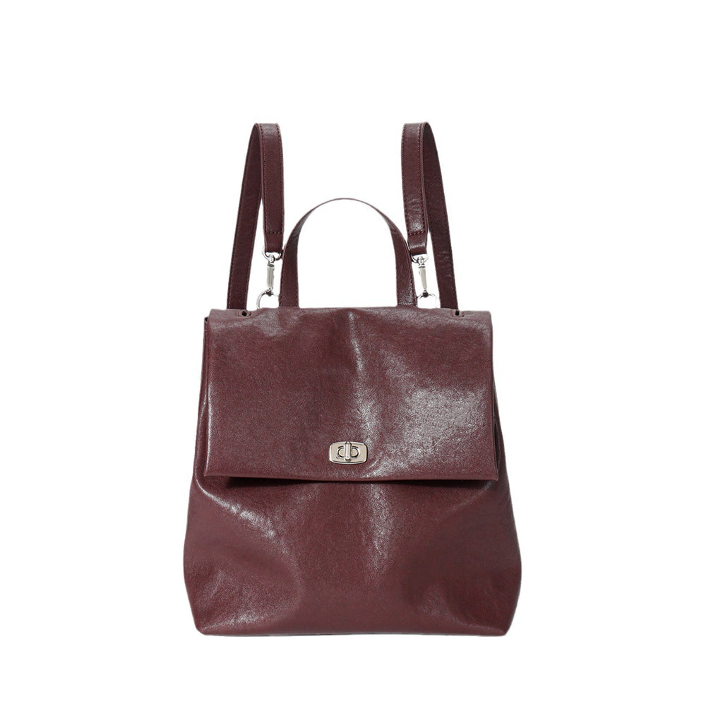 The NYC It-Girl Leather Backpack