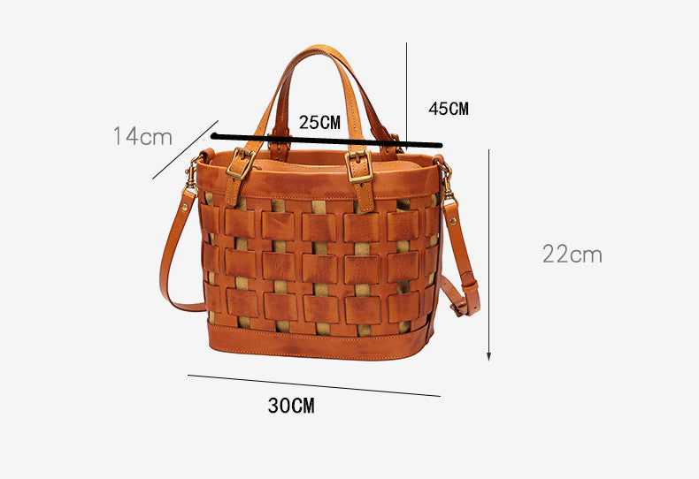 The Buffay Basket Shoulder Bag