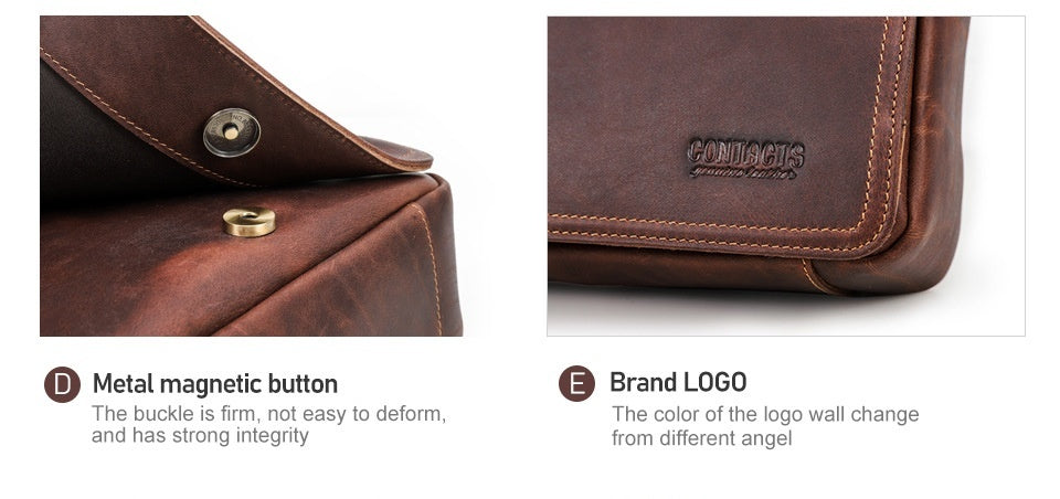 Geller Grant Fly-Out – Leather Crossbody Bag