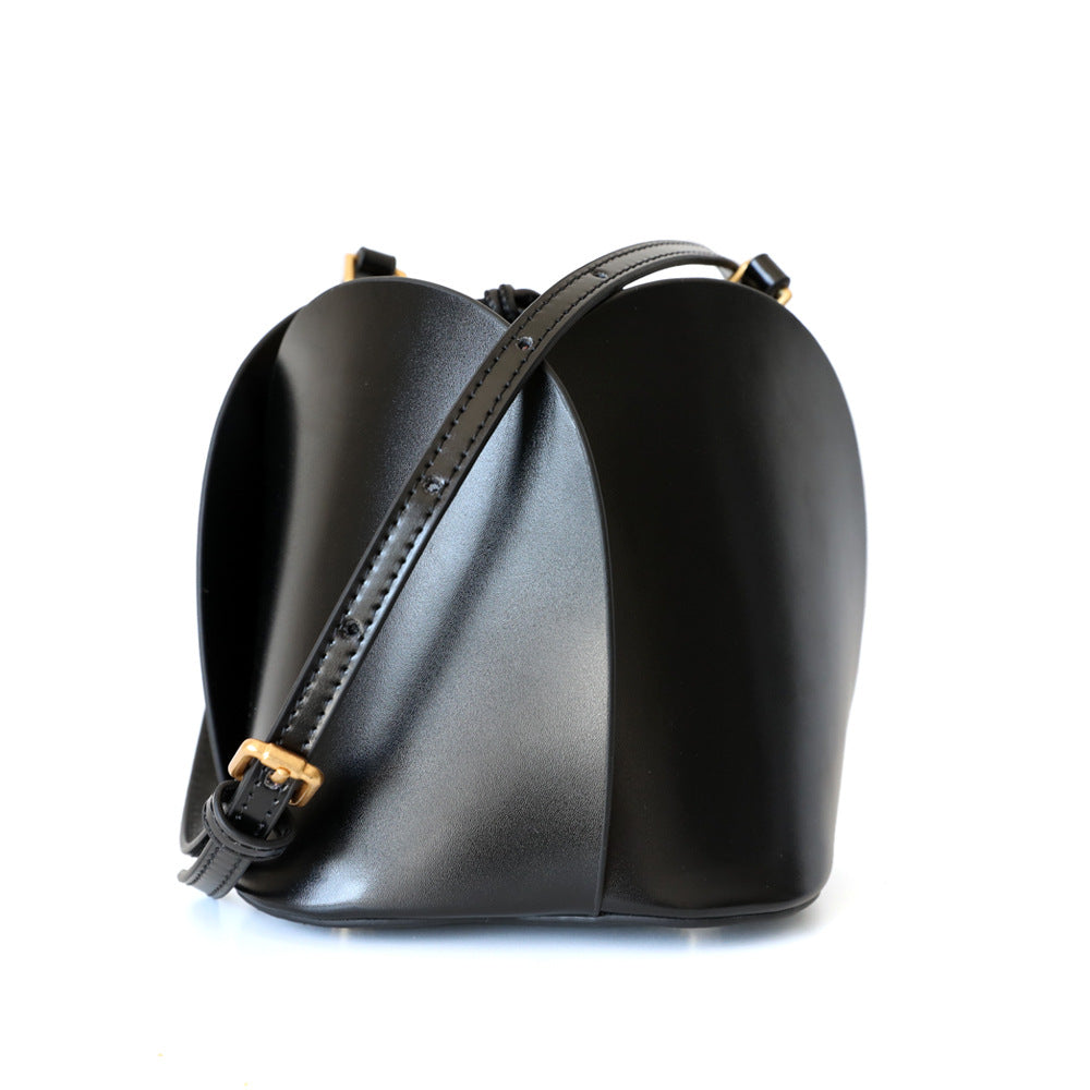 The Wildflower Bloom Leather Bucket Bag