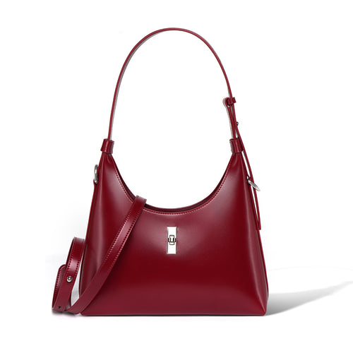 Soft Kitty Catalog – Retro Crescent Leather Shoulder Bag