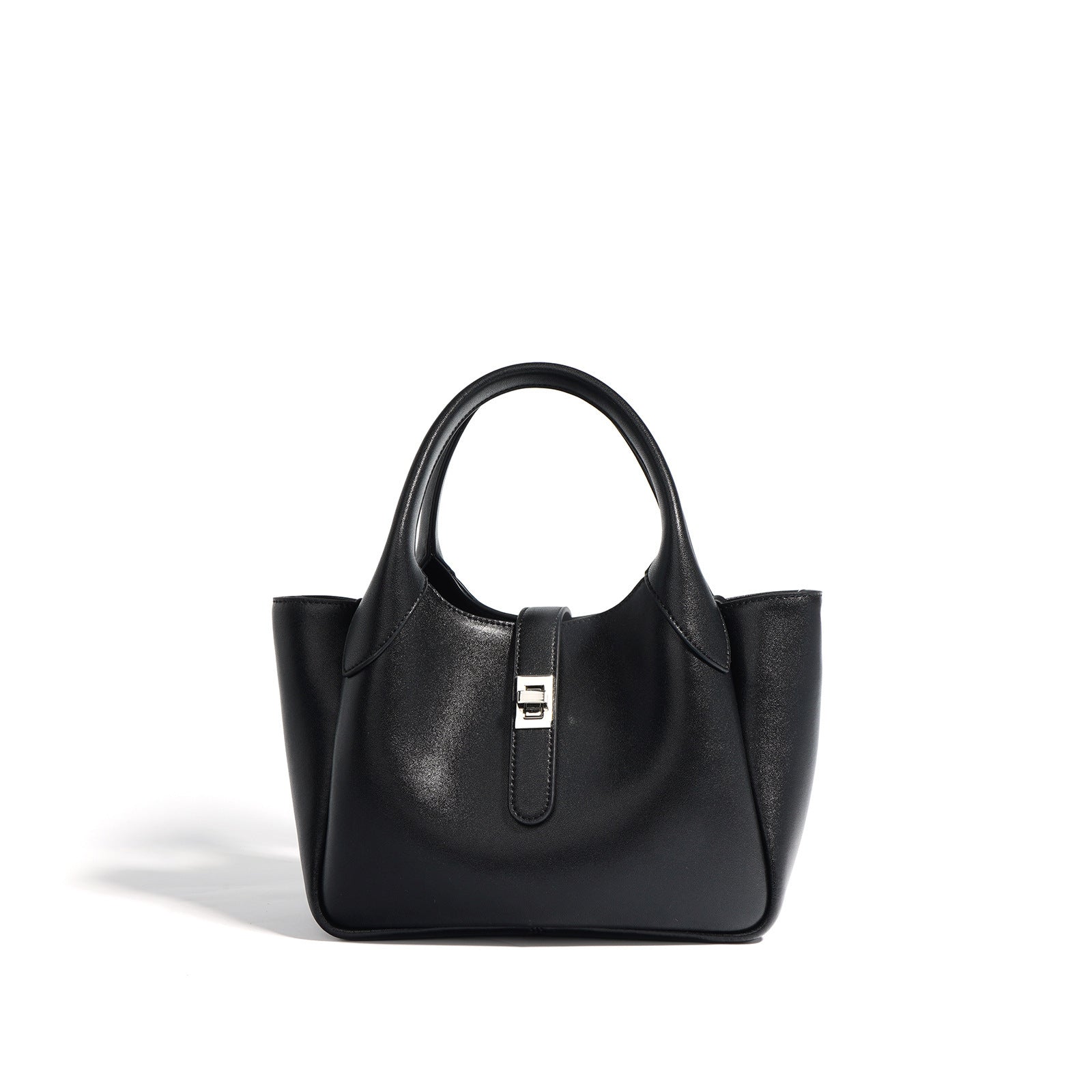 Georgia State – Structured Cowhide Basket Bag