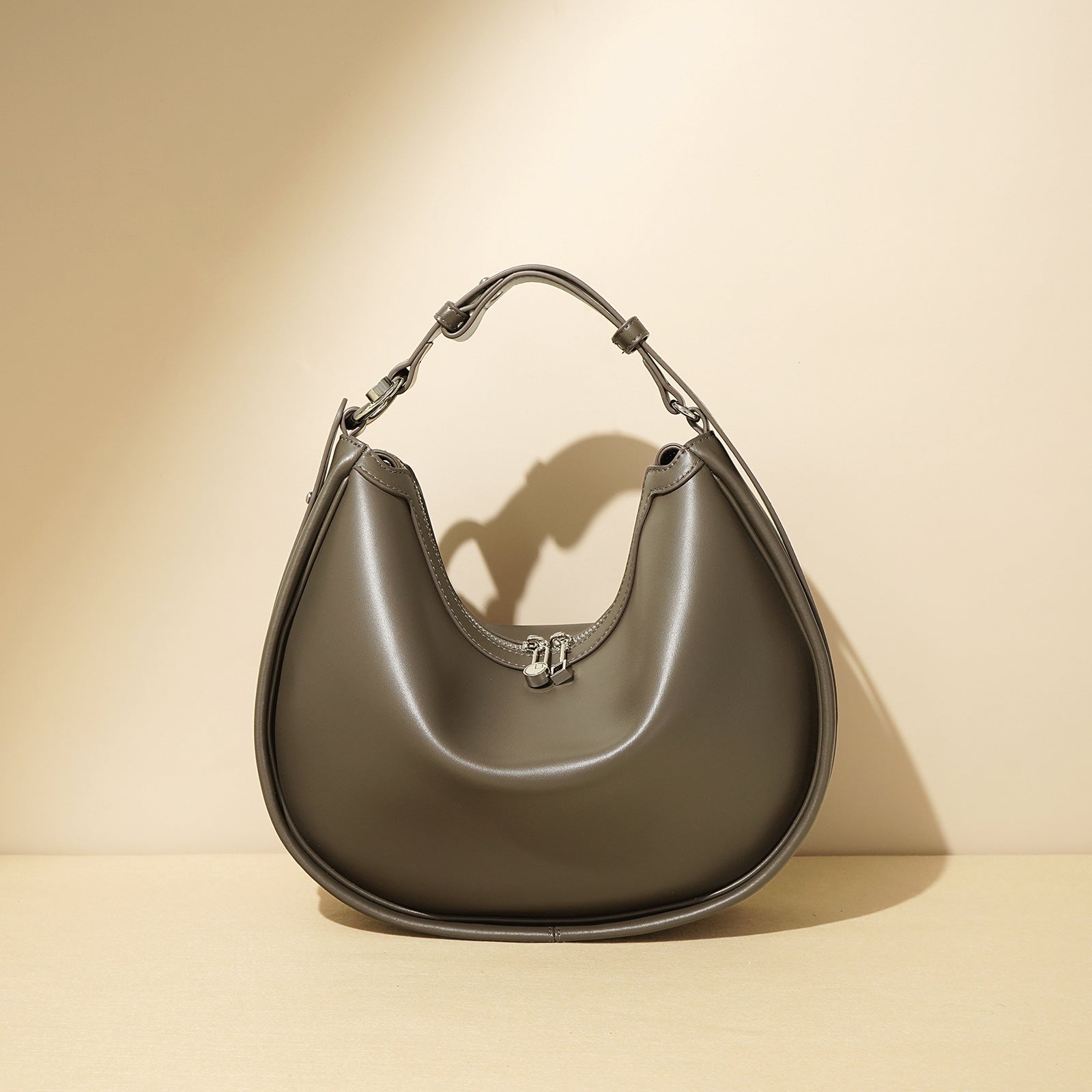 365 Office – Cowhide Crescent Handbag