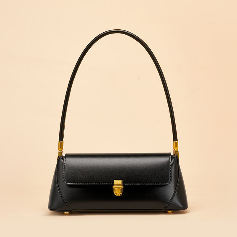 Upper East Chic – Luxe Leather Shoulder Bag